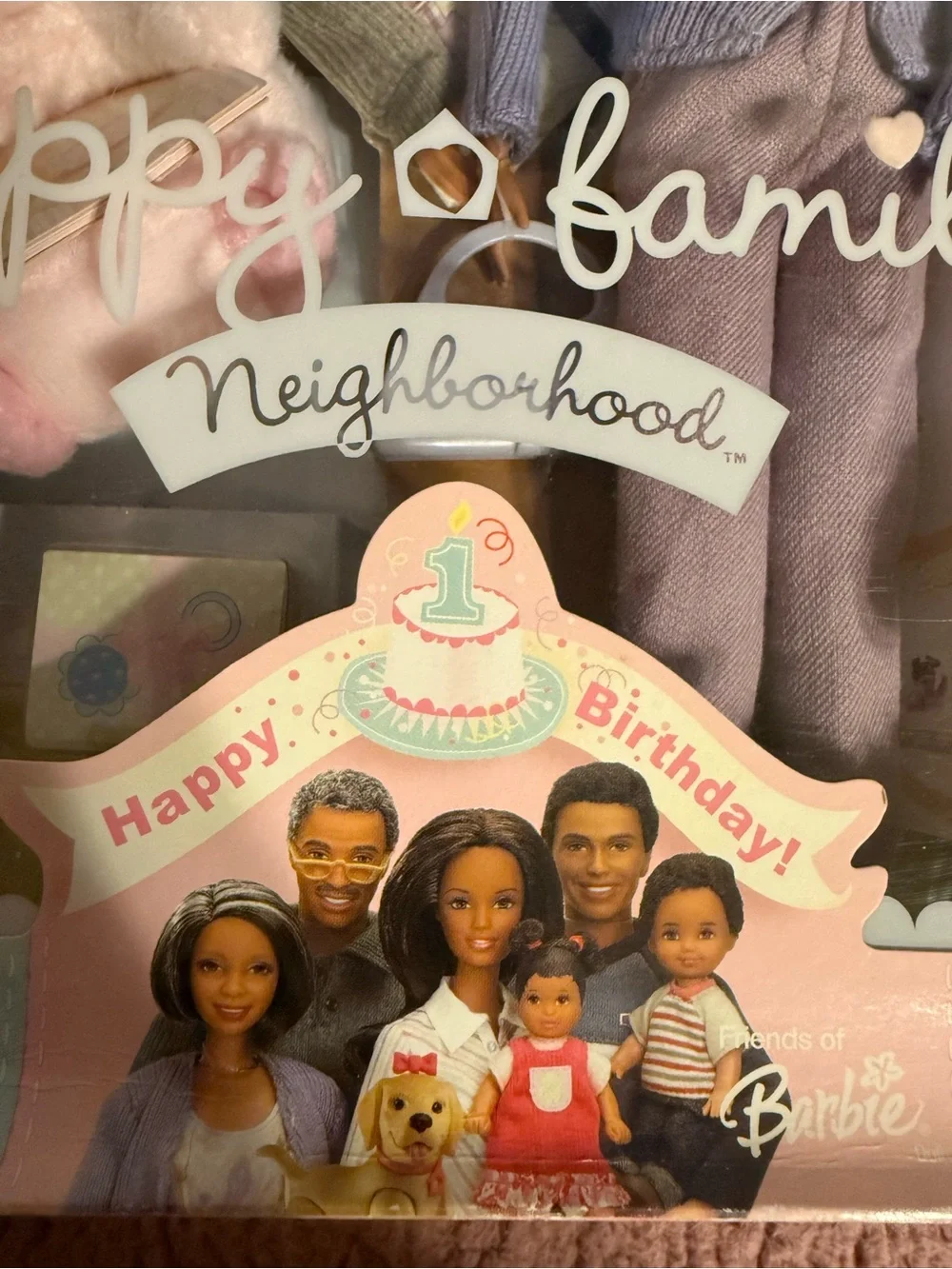 Barbie Happy  Family Neighborhood Grandma Doll AA -box wear- Rare HTF NRFB